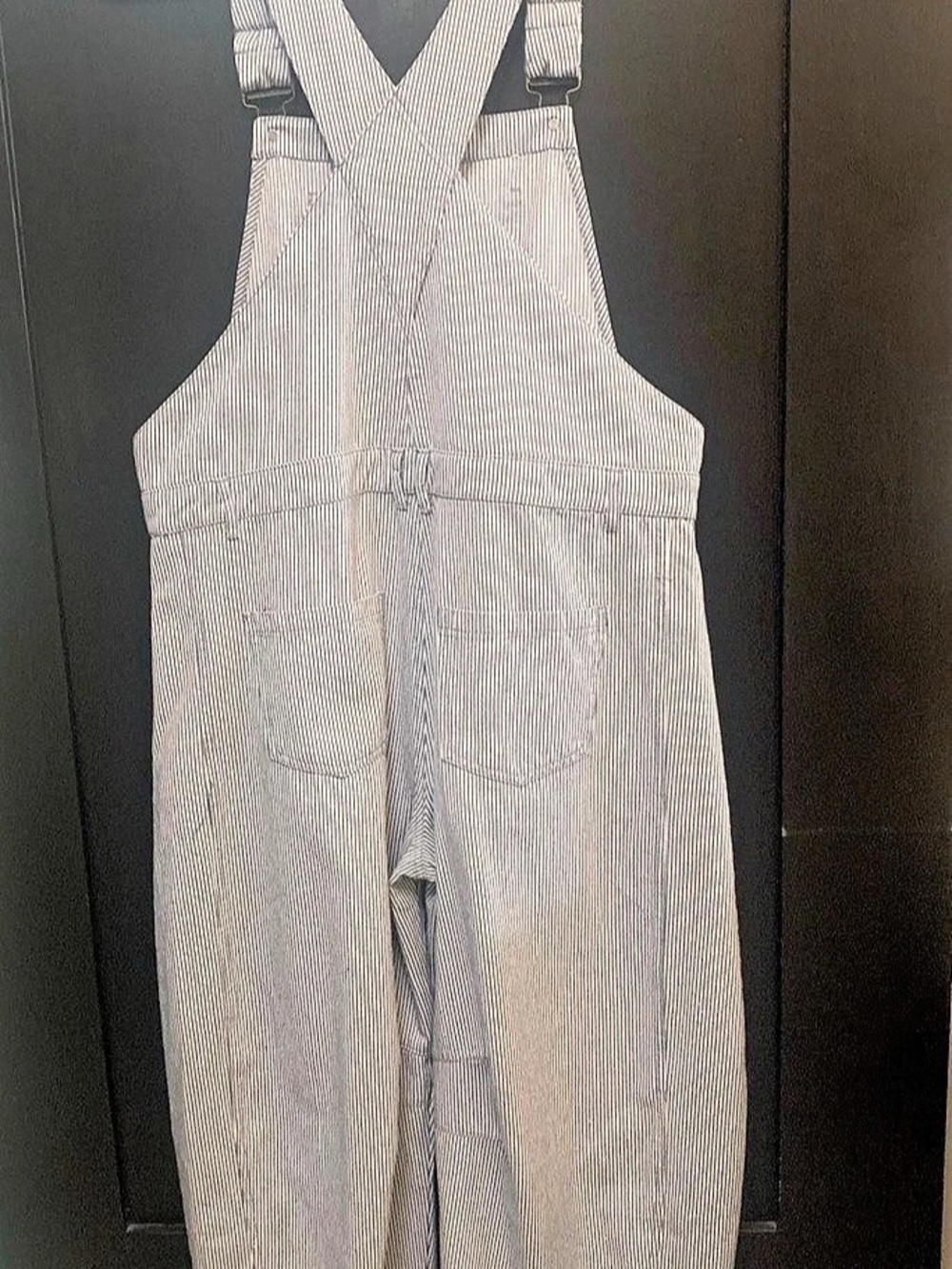 Oddi Carpenter Striped Overalls